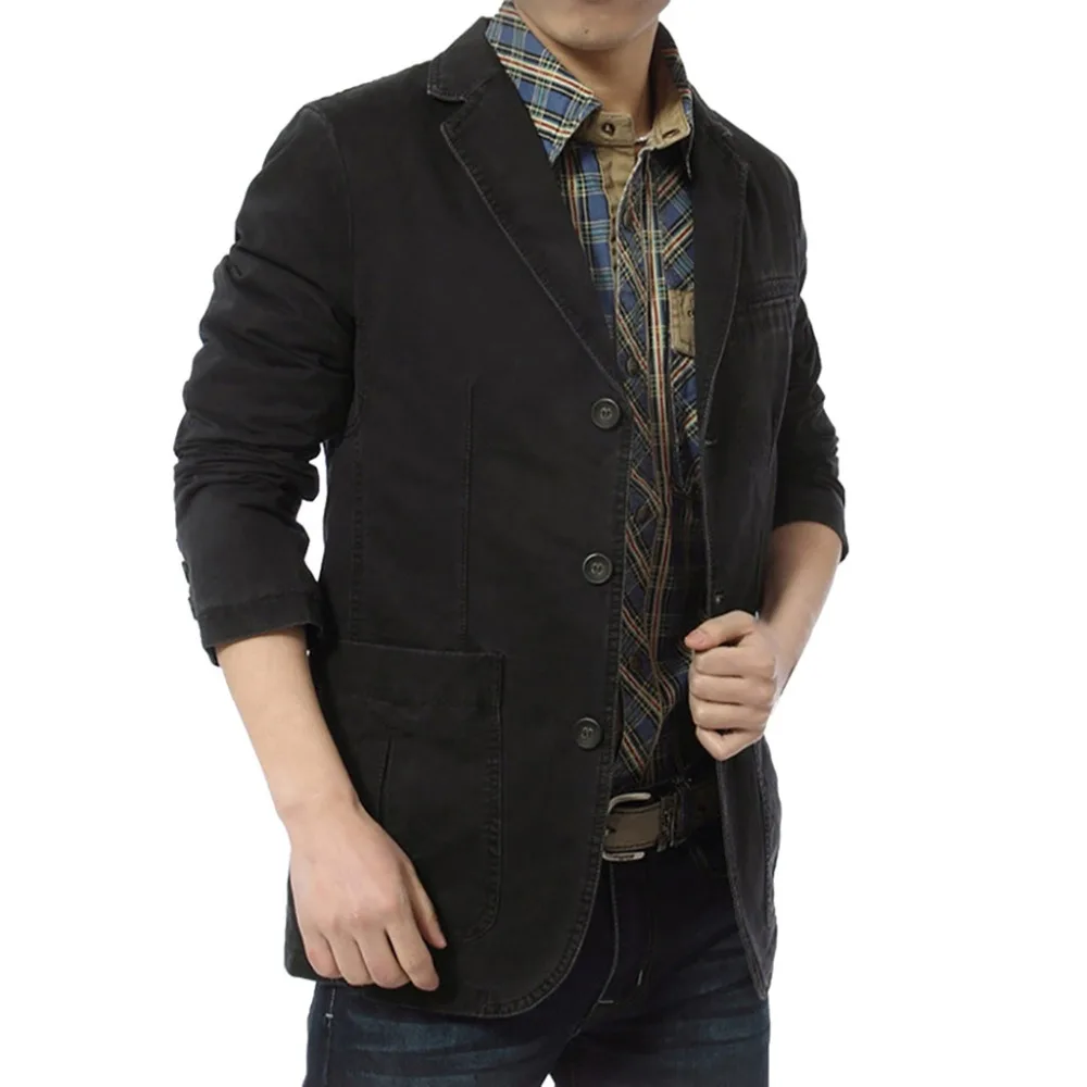 Мужской костюм куртка мода Slim Fit один-breaste костюм для вечеринки блейзер сплошной цвет размера плюс с длинным рукавом Повседневный костюм платье
