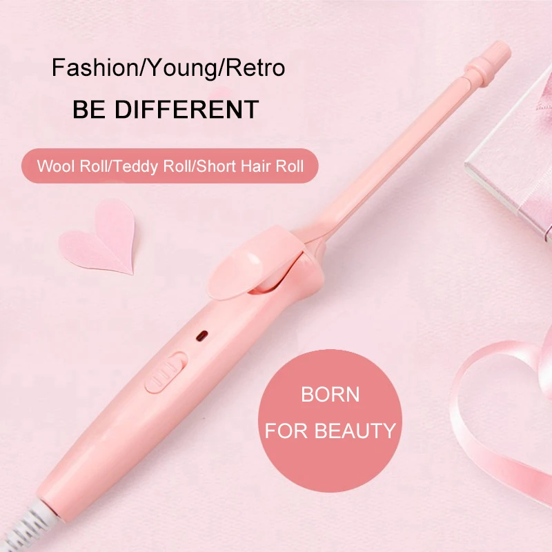 9mm ondulator ceramic păr ondulator fier profesional păr ondulator rolă lână rolă păr ondulator baghetă electrică instrumente de styling salon_voghion.com