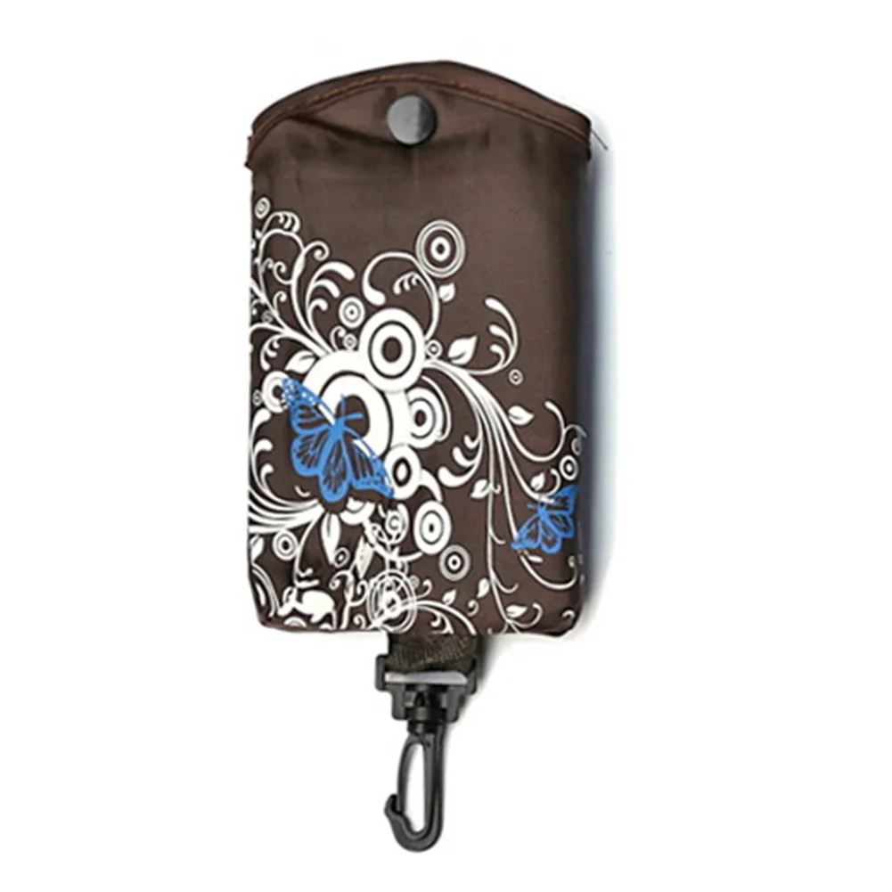 Сумка для продуктов с бабочкой на плечо складная хозяйственная многоразовая эко