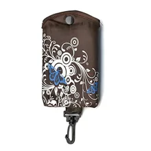 Сумка для продуктов с бабочкой на плечо складная хозяйственная многоразовая эко