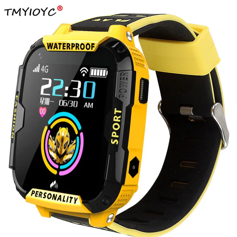 

4G Children Smart Watch GPS Wifi Positioning Tracking Smartwatch IP67 Waterproof HD Video Call SOS for Help Child Kids Watch