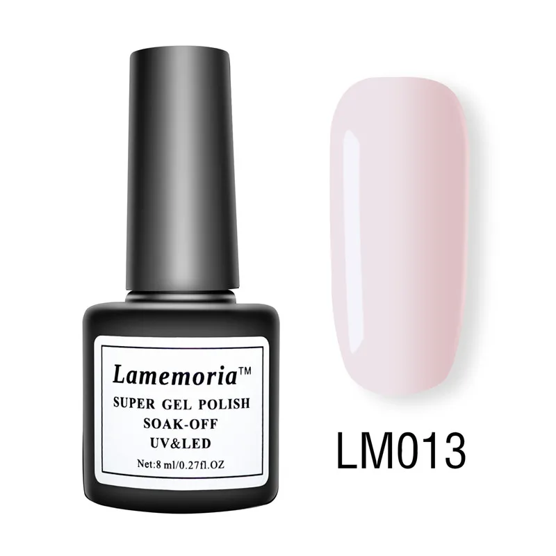 Lamemoria Гель лак для ногтей Art Vernis полуперманентный УФ светодиодный Топ маникюра