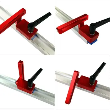 

30 Type Woodworking Chute Special Limiter Aluminium Alloy T-tracks Woodworking Standard Miter Track Stop Woodworking Tool