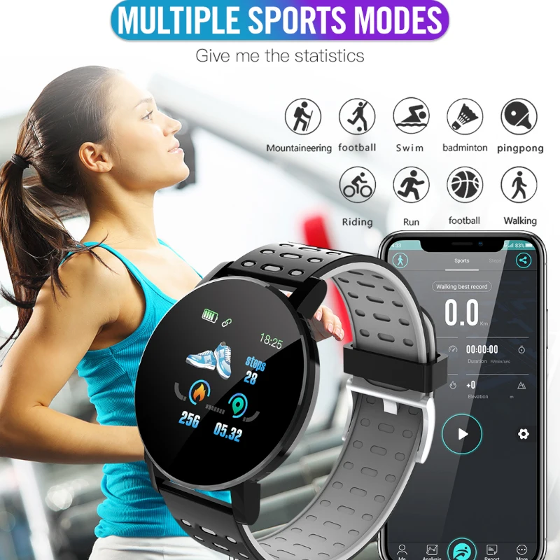 Smart Watch Men's Call Reminder Clock Wristband Sports Watches 2021 Waterproof Sleep Tracker Ladies Smartwatch Fitness Bracelet