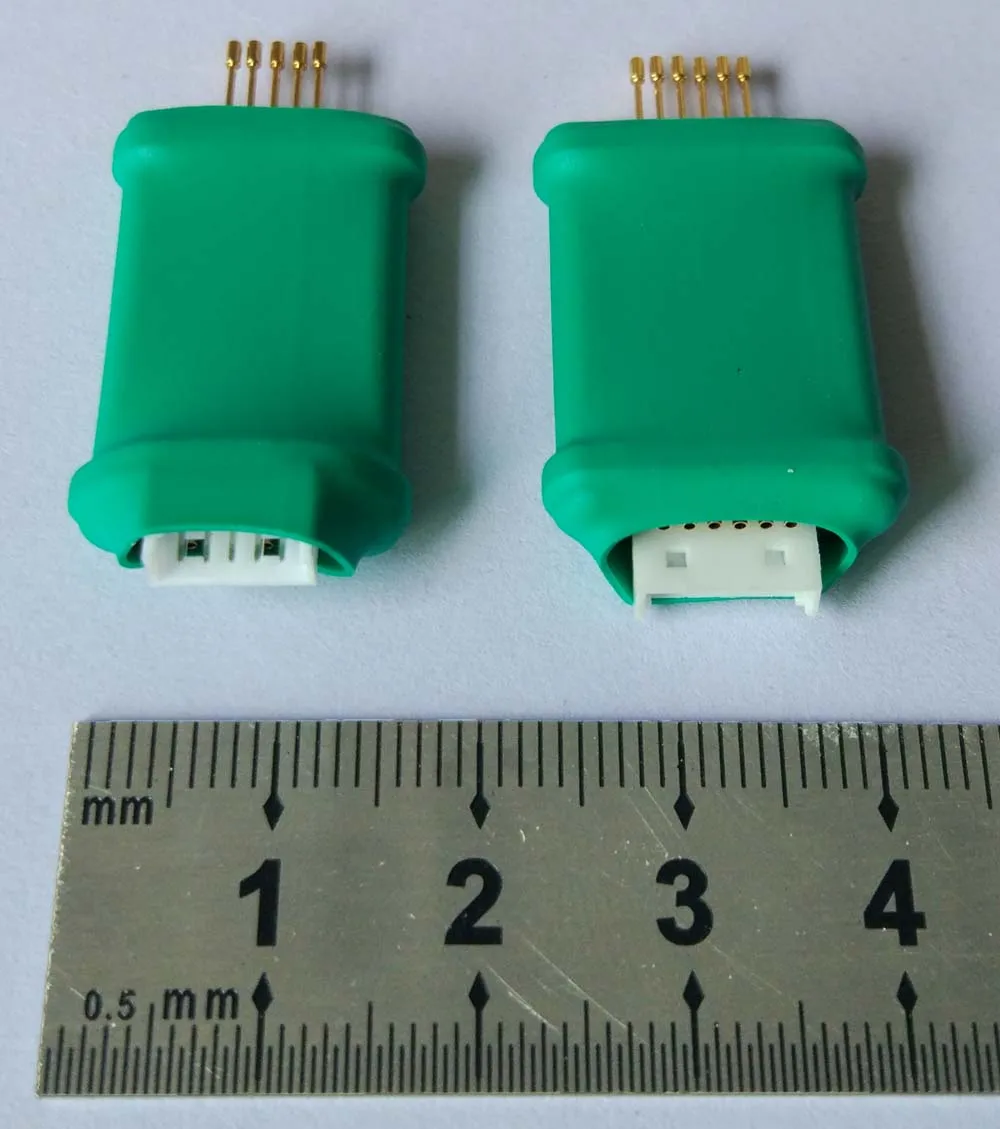 Однорядный двухрядный зонд PCB 2,54 2,0 1,27 Программирование загрузки Программирование тестовый вывод пружинный контакт