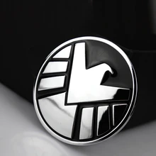 Noizzy агенты щит Символ Логотип машины авто эмблема значок мотоцикл наклейка 3D Металл Хром Тюнинг автомобиля-Стайлинг