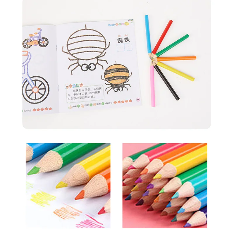 42/86pcs Non Toxics Crayons Set for Kids