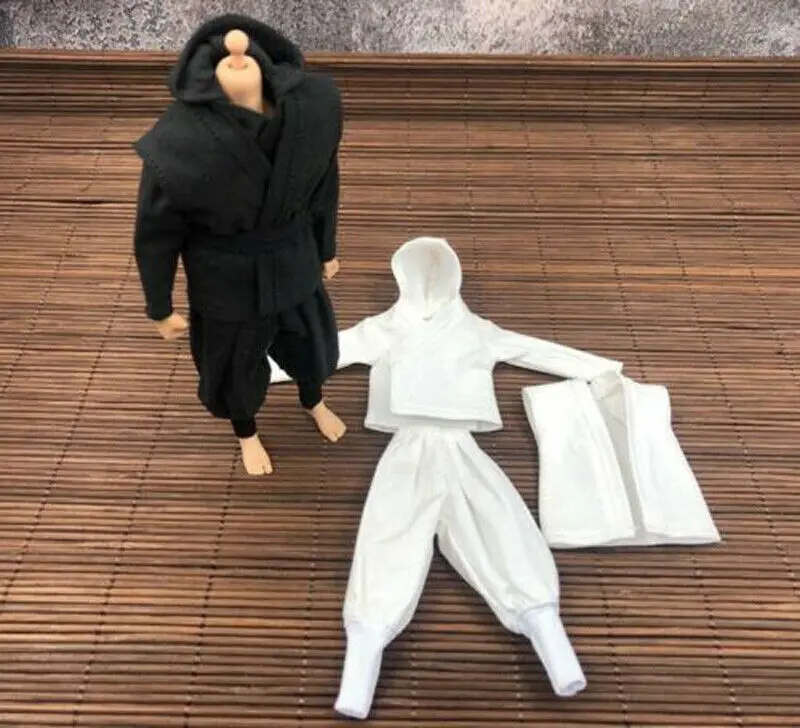 

1/12th Ninja Suit Vest+underwear+pants+belt Model for 6" Action Figure