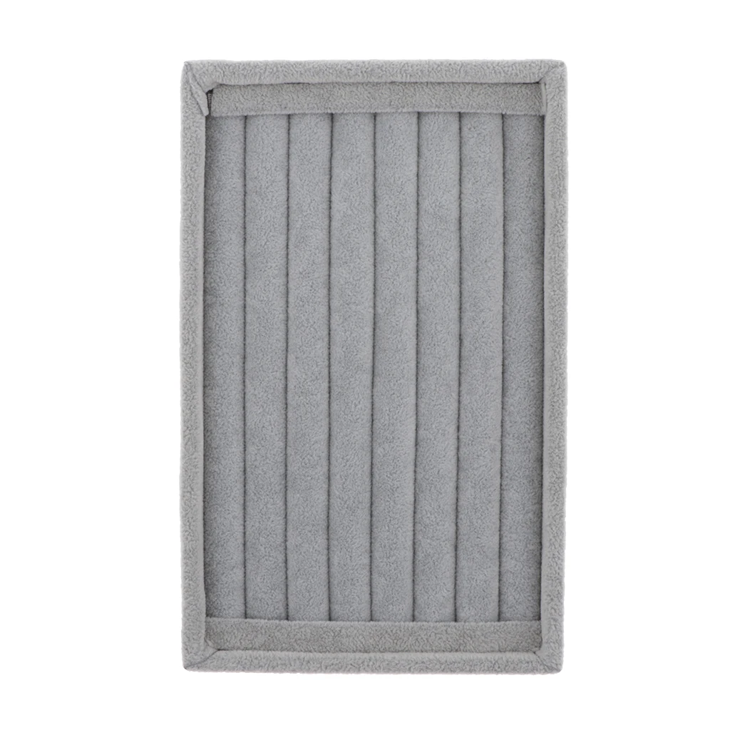 Elegant Velvet Ring Display Tray Case Jewelry Holder Organizer Container Elegant Velvet Ring Display Tray Case Jewelry Holder Organizer Container