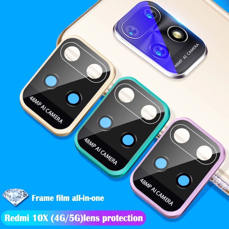 Защитная пленка для объектива камеры Xiaomi Redmi Note 9Pro 9 S 10X закаленное стекло |
