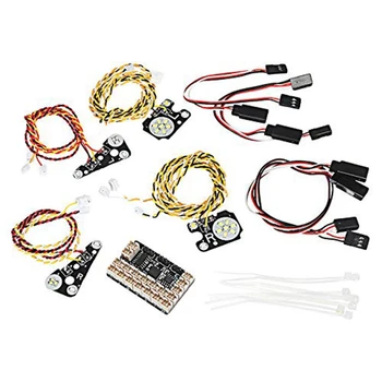 

for TRX4 RC Car Front Rear LED Lights Lamp Headlight Group for TRAXXAS 1/10 RC Crawler Traxxas TRX-4 RC Car Toy Parts