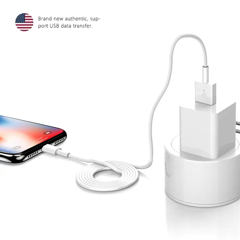 1 м 2 м 3 м Быстрая зарядка USB кабель синхронизации данных для iPhone 6 6S 7 8 Plus X XS Max XR 5 5S SE iPad mini 2 3 Air 2 Кабель зарядного устройства