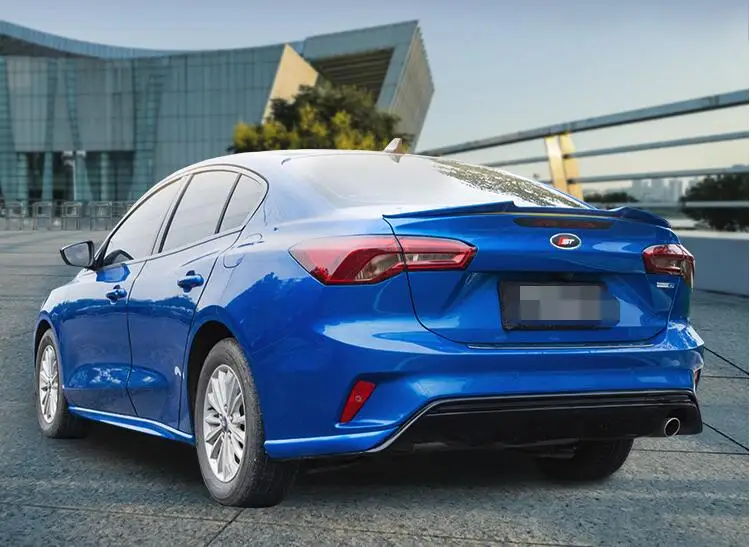 Спойлер для Focus 2019 2020 FORD TF высококачественный спойлер из АБС материала