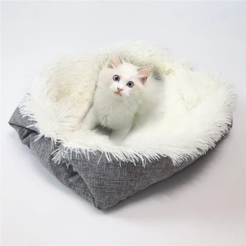 

Plush Pet Kennel Dual Purpose Dog Cat Pad Mattress Autumn and Winter Pet Cushion