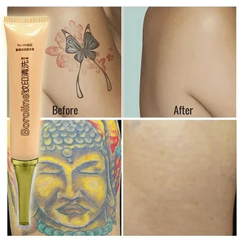 

Natural Plant Extract Permanent Tattoo Removal Cream Tattoo Cleaning Cream Color Fade Cream Painless Eyebrow Eyeliner Skin TSLM1