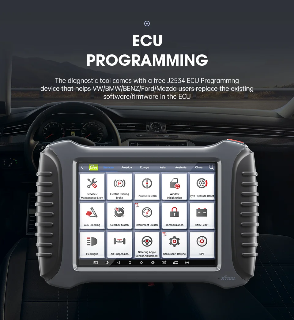 XTOOL A80 Pro OBD2 Automotive Scanner With ECU