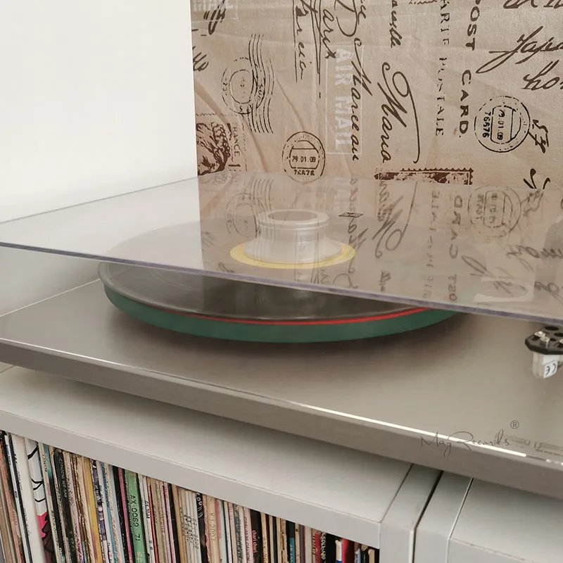 Carbon Fiber Aluminium Alloy Material LP Vinyl Turntables Metal Disc Stabilizer Record Weight vinyl turntable stabilizer