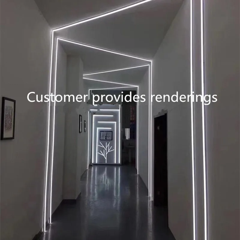 Фонарь 1 м светодиодный алюминиевый профиль для 5050 5630 LED hard bar светильник фонарь
