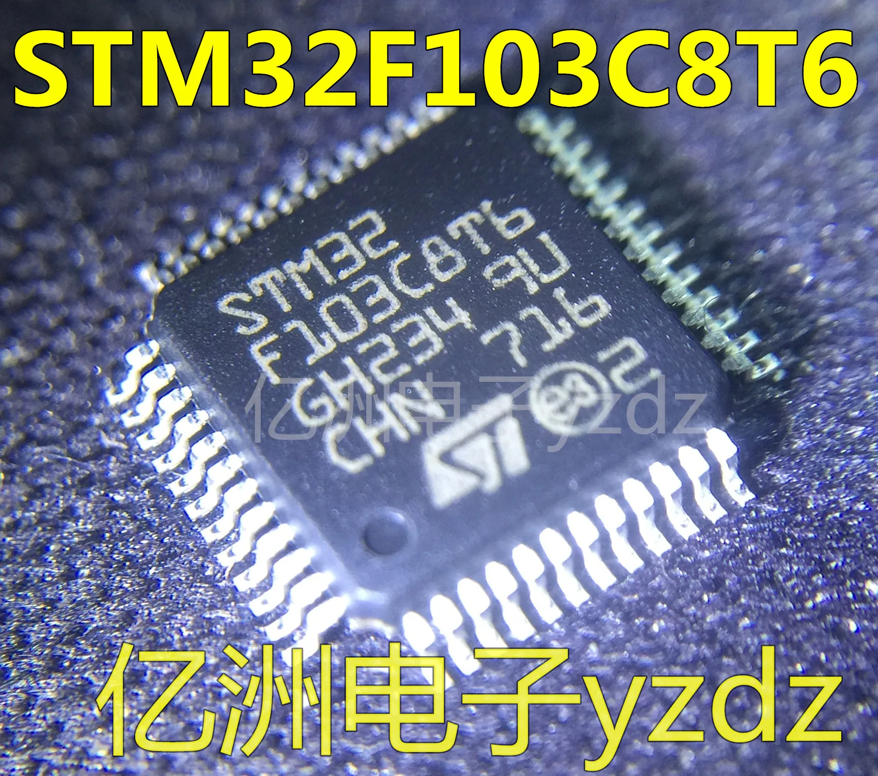 

5pcs/lot STM32F103C8T6 STM32F103 LQFP48