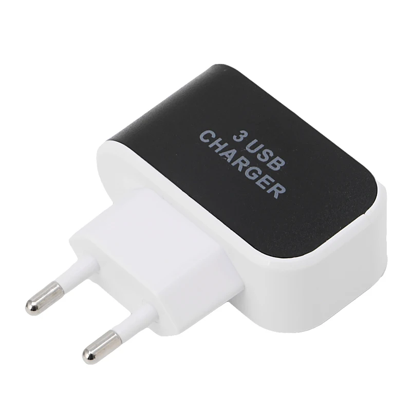 

Triple USB Port Wall Home Travel AC Power Charger Adapter EU Plug For Phone Pad DXAC