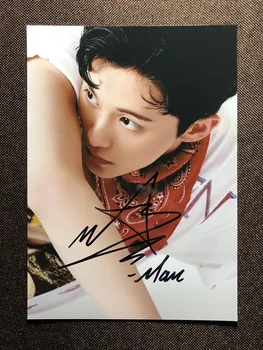

hand signed SuperM MARK autographed photo NCT 127 5*7 092019N6