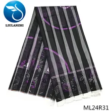 LIULANZHI лента Анкара ткань принты стиль 5 ярдов платье кружевная ткань модная швейная африканская Лента ткань ML24R16-31