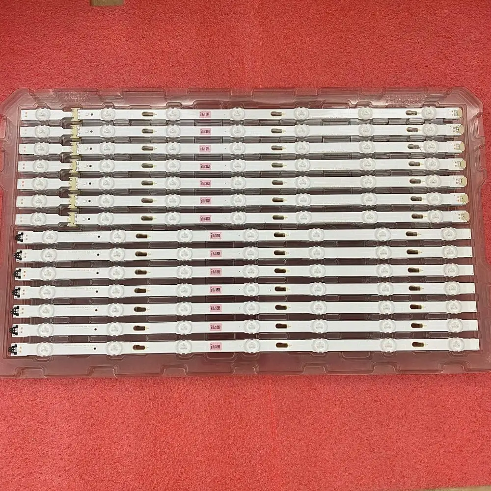 14 шт. светодиодная подсветка полосы для Samsung UE58MU6122 UN58MU6100 UN58MU6070 UA58NU7103 V7DU 580DCA 580DCB R0