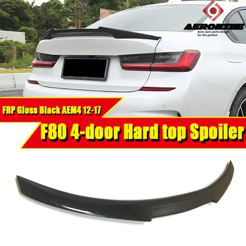 

For BMW 3 series F80 4door M3 trunk spoiler wing M4 style fiberglass gloss black 318d 320i 320d 325d 328i 330d 335i 335d 12-17