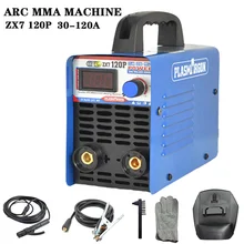 Mini Machine à souder électrique Portable ZX7 120P 120A 220V 2KG, affichage numérique IGBT DC onduleur, soudeur à ARC MMA