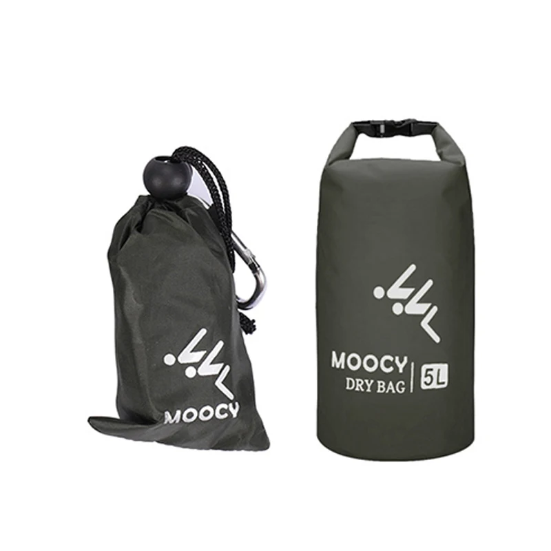 5/20/50L Outdoor Folding Bucket Dry Bag Sack Rucksack Pouch Drifting Swimming Beach PVC water bag