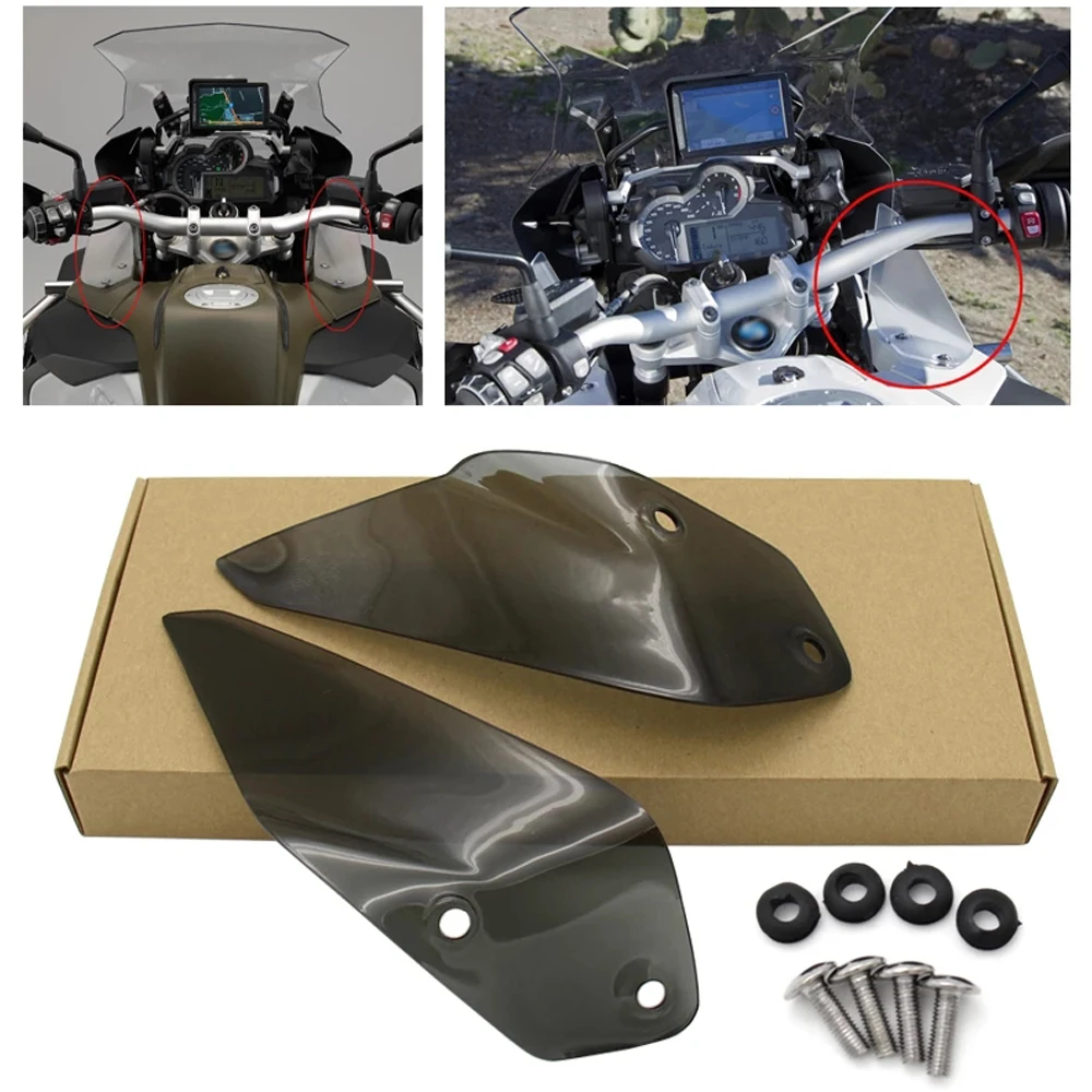 New R 1200 1250 Gs Adv Side Windshield Windscreen Panel Wind Deflector