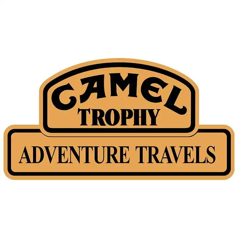 

13cm X 7cm Car Sticker Camel Trophy Car Decal Vinyl Car Bumper Window Decor Reflective Sticker Waterproof Car Warp
