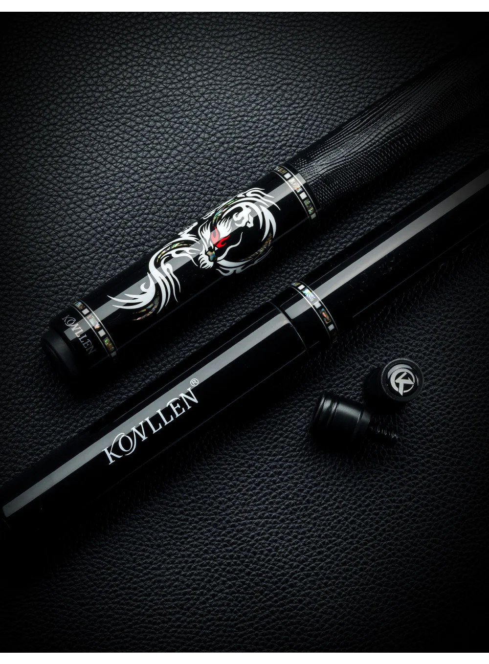 Billmart Pool Cue Stick With Low Deflection Shaft And Hard Case
