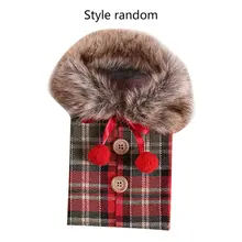 Сделайте ваше Рождество более активным и выглядеть более веселым может изменить винный набор Рождественская одежда винный Ресторан украшения реквизит