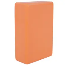 Yoga brick, eva exercise exercise block Yoga brick Gym workout stretching (orange)