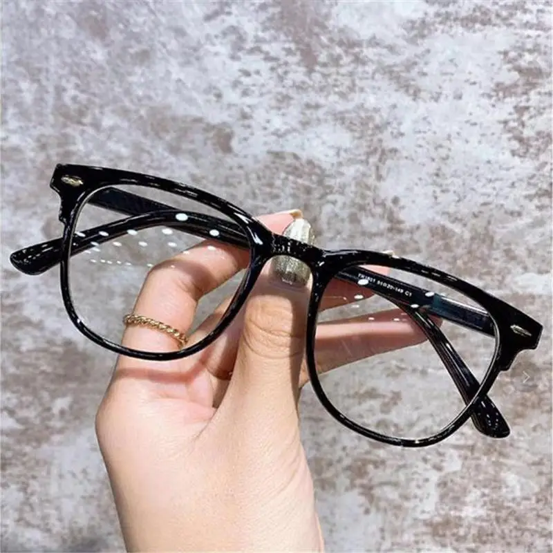 Transparent Computer Glasses Frame Women Men Anti Blue Light Eyeglasses Frames Square Eyewear Blocking Optical Spectacle | Аксессуары