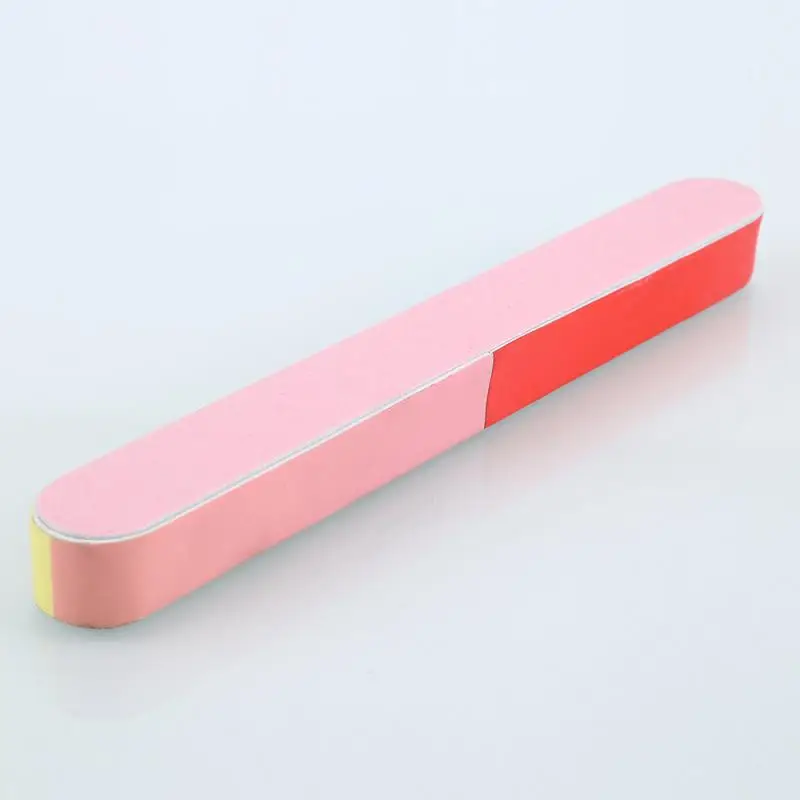 1 шт. профессиональная пилка для ногтей цветной маникюрный лак шлифовальный
