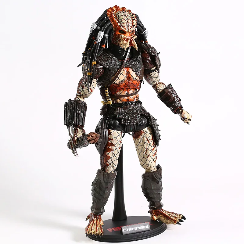 Hot Predator 2 City Hunter Predator Figure Model Toys For Kids Birthday Christmas Gifts