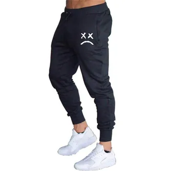 

Brand Print logo Men Joggers Casual Men Sweatpants Joggers Pantalon Homme Trousers Sporting Clothing Bodybuilding Pants