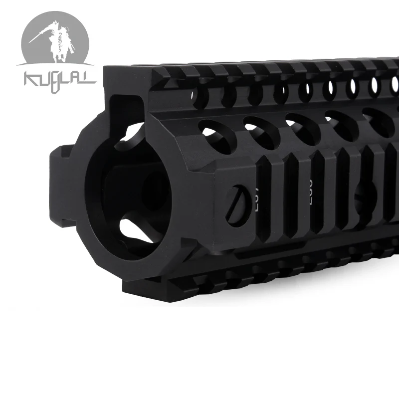 Алюминиевый жесткий слой анодированный MK18 RISII " 9" 1" страйкбол handguard черный CB тактический рельс для AEG GBB гель-бластер