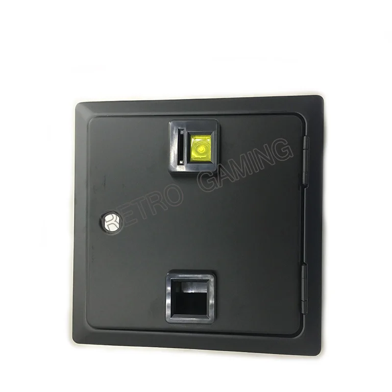 US $624.25 10 sets American style coin door with TW800 CPU comparable Coin acceptor for arcade casino slot game cabinet machine