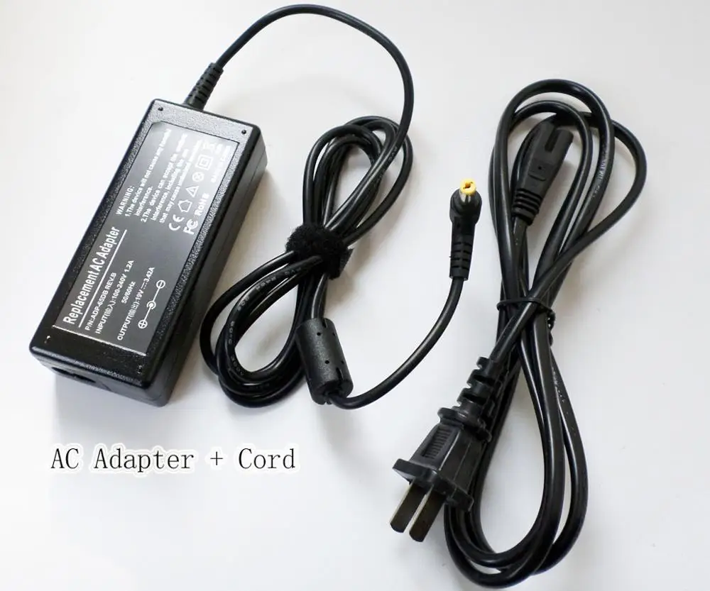 New AC Adapter Battery Charger Power Supply Cord For Acer Gateway NE56 NE56R10U NE56R11U NE56R12U NE56R13U NE56R15U NE56R27U 65W |