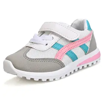 

New Spring/Autumn Baby Hook & Loop PU Leather Toddler Shoes Children Flats Breathable Single Shoes Boys Girls Kids Sneakers