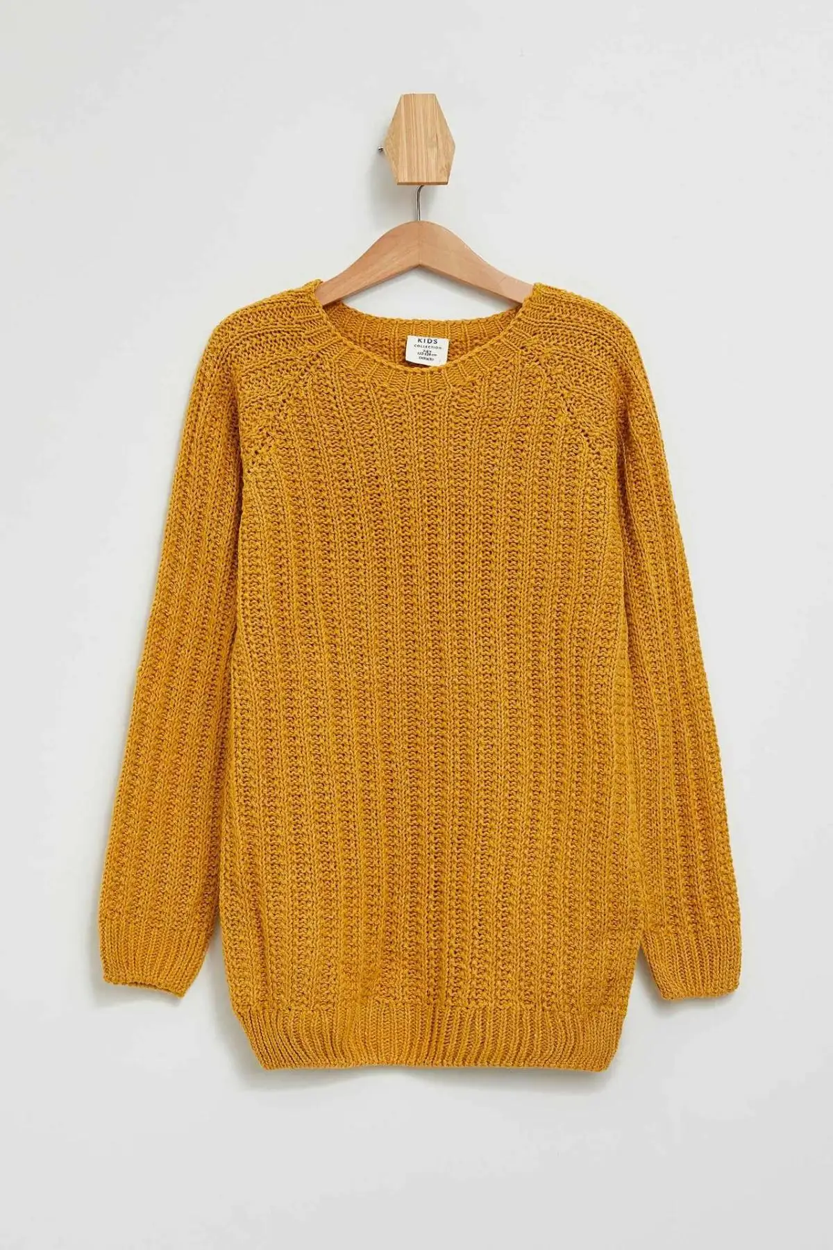 

DeFacto Boy Fashion Pure Color Sweater Casual Loose Crewneck Pullovers Boy Pullovers Autumn New - L0502A619AU