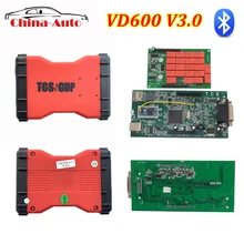 Горячая VD600 TCS PRO V3.0,00 с Keygen в продаже VD 600 VCI Pro с Bluetooth obd2 диагностический инструмент