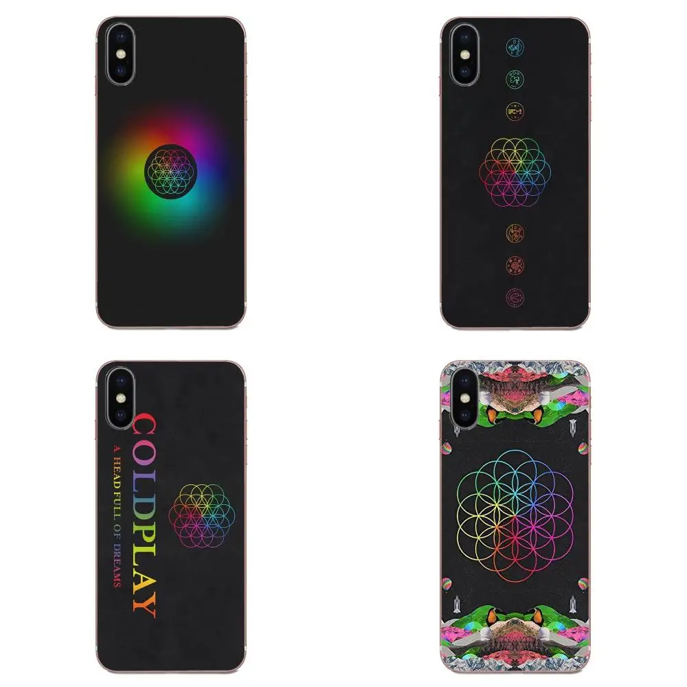 Мягкий защитный чехол из ТПУ для HTC U11 Life Capa Plus U 11 U12 Coldplay A Head Full Of Dreams Music Logo |