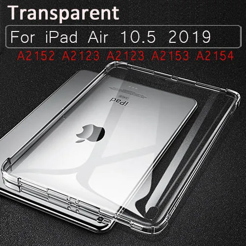 Защитный чехол для iPad Mini 5 4 1, высокопрозрачный ударопрочный защитный чехол из ТПУ для iPad Air 2 3 Pro - Цвет: Air 10.5 2019