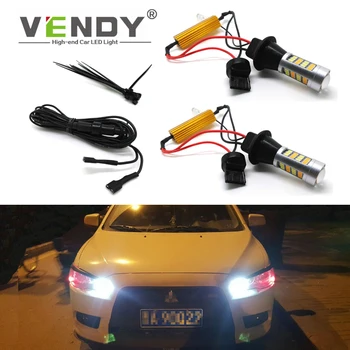 

1Set Canbus WY21W T20 PY21W BAU15S Car LED Turn Signal Bulb Auto DRL Daytime Running Light For q40 q60 q70 qx56 fx50 ex35 qx50