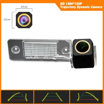 

HD 1280x720p Golden Camera Trajectory Dynamic Parking Line for VW Touareg/Tiguan Santana/Golf 5/Passat B5/Jetta/Polo/ Scirocco