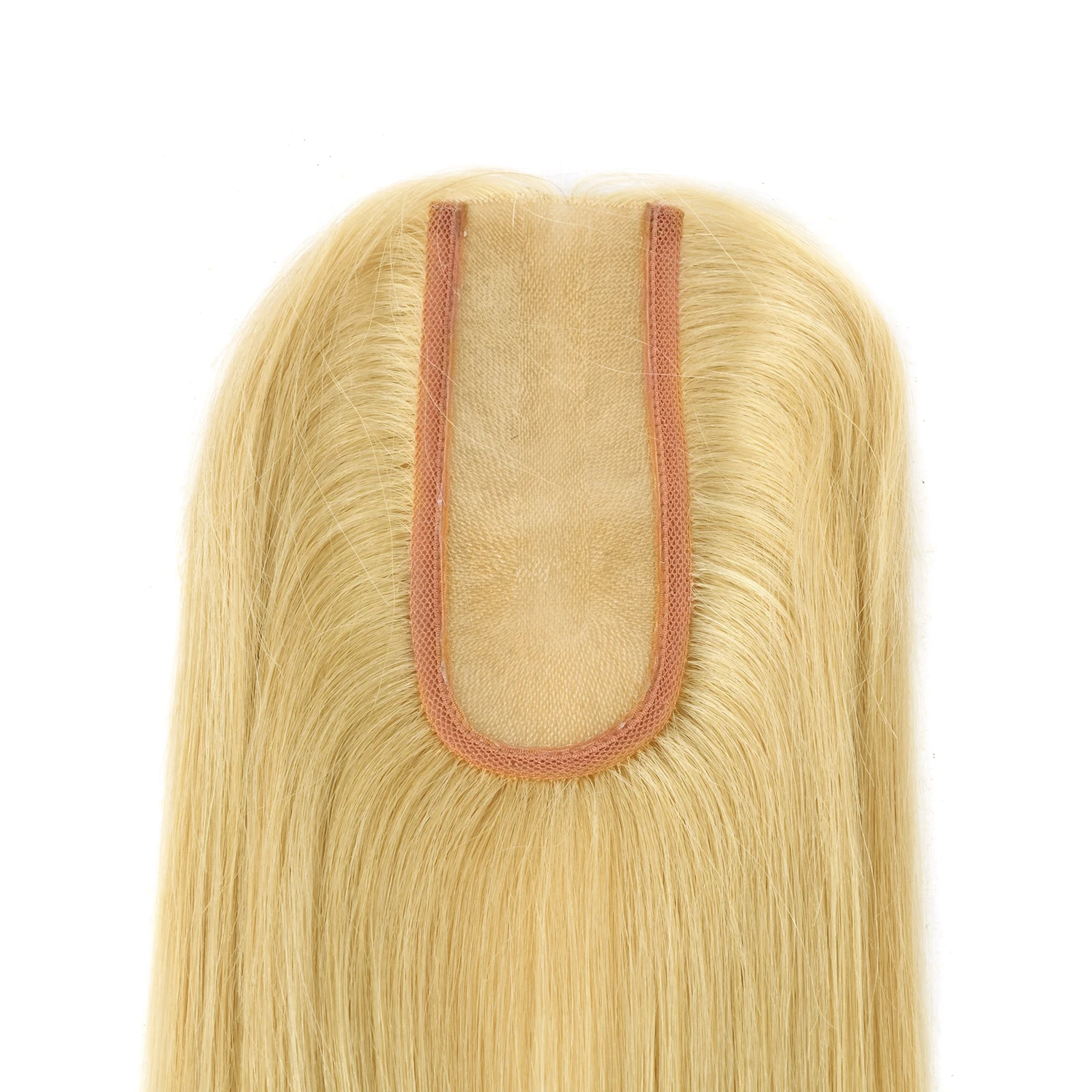 Vlasy-Peluca de cabello humano Remy para mujer, tupé recto con Base de PU, cutícula virgen, 14 , 4,75x2, 40g